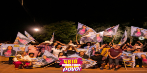 EM TRÊS LAGOAS SIRLENE E ANGELO GUERREIRO REALIZARAM  UMA CARREATA NO DISTRITO DE ARAPUÁ    