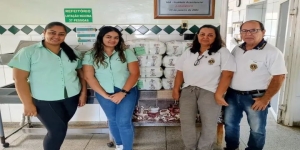 Lions Clube de Valparaíso doa 600 pacotes de fraldas e 15 caixas de leite para Asilo de Valparaíso 