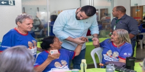 Vereador Tonhão prestigia ação alusiva ao Dia do Idoso, em Três Lagoas
