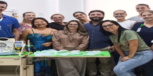 Santa Casa de Guararapes agradece o Clube dos 13 pela importante doação do reanimador neonatal