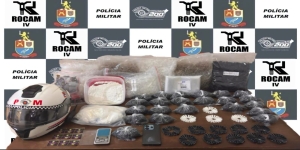 POLÍCIA MILITAR PRENDE MULHER POR TRÁFICO DE DROGAS EM BIRIGUI 
