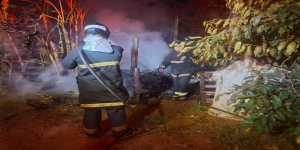 Incêndio destrói barraco no bairro Guanabara em Três Lagoas 