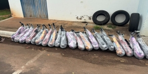 Polícia Militar de Três Lagoas apreende cerca de R$ 30 mil em mercadorias de origem estrangeira e encaminha dois indivíduos à delegacia