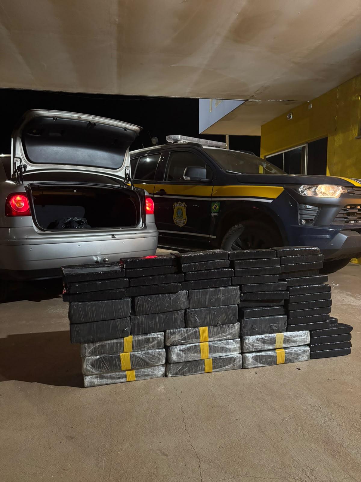 Polícia Rodoviária Federal apreende maconha em Água Clara e recupera veículo em Três Lagoas