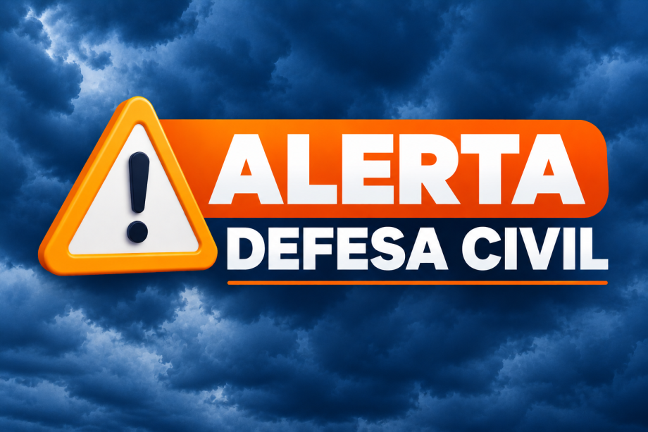 Defesa Civil alerta para possibilidade de tempestades e ventos de até 80 km/h em Três Lagoas