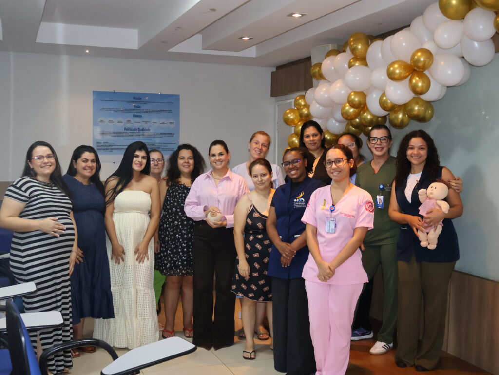 Ação do Agosto Dourado promove informação e acolhimento para gestantes e puérperas no Hospital de Três Lagoas 