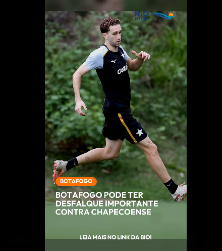 Botafogo pode ter desfalque importante contra Chapecoense