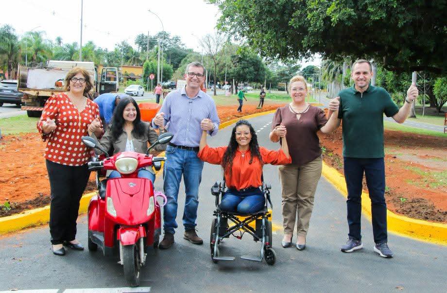 Prefeito de Três Lagoas inaugura novo estacionamento da Lagoa Maior e entrega melhorias de acessibilidade