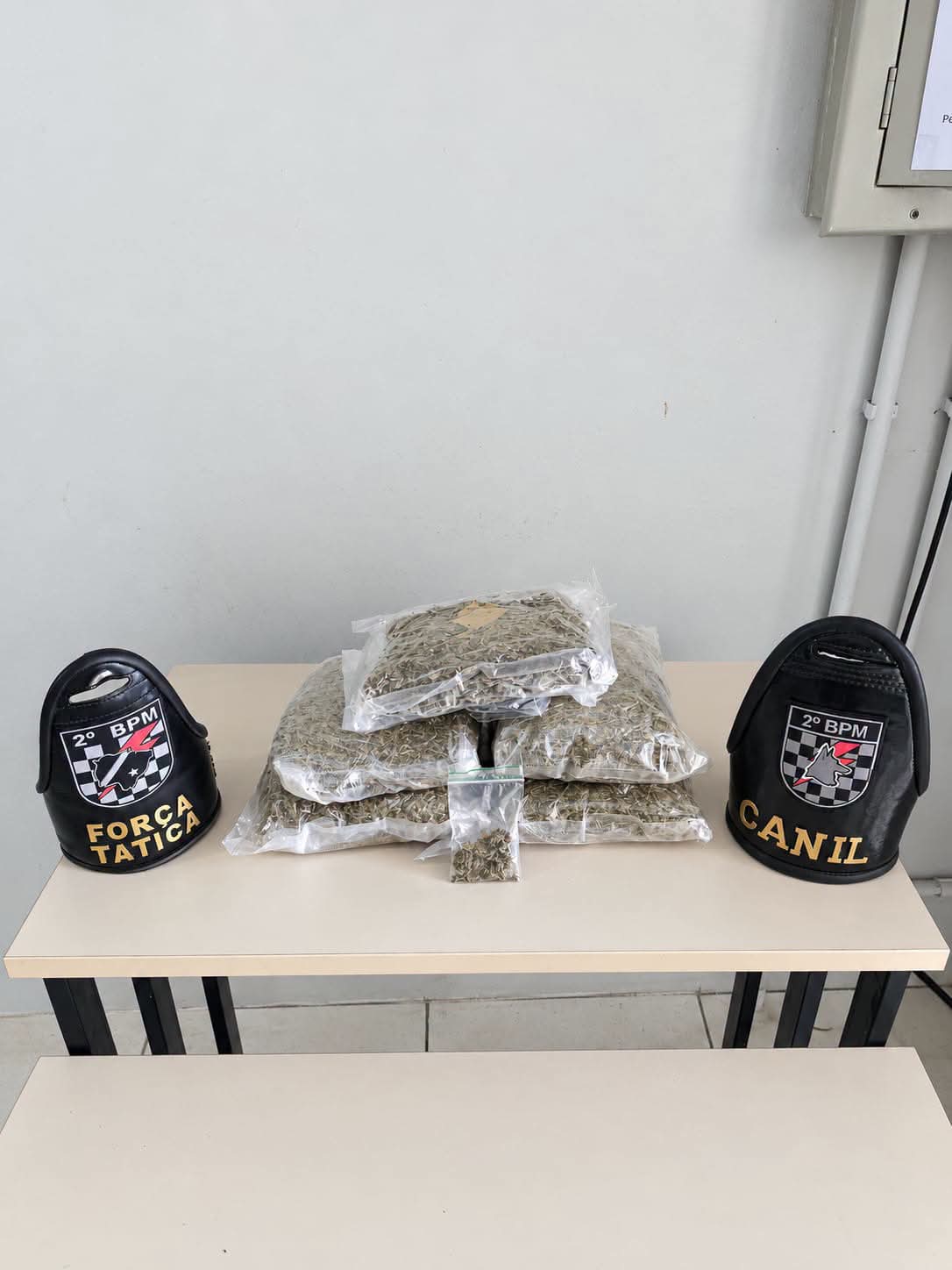 Operação da Força Tática resulta na prisão de trio e apreensão de quase três quilos de maconha em Três Lagoas  
