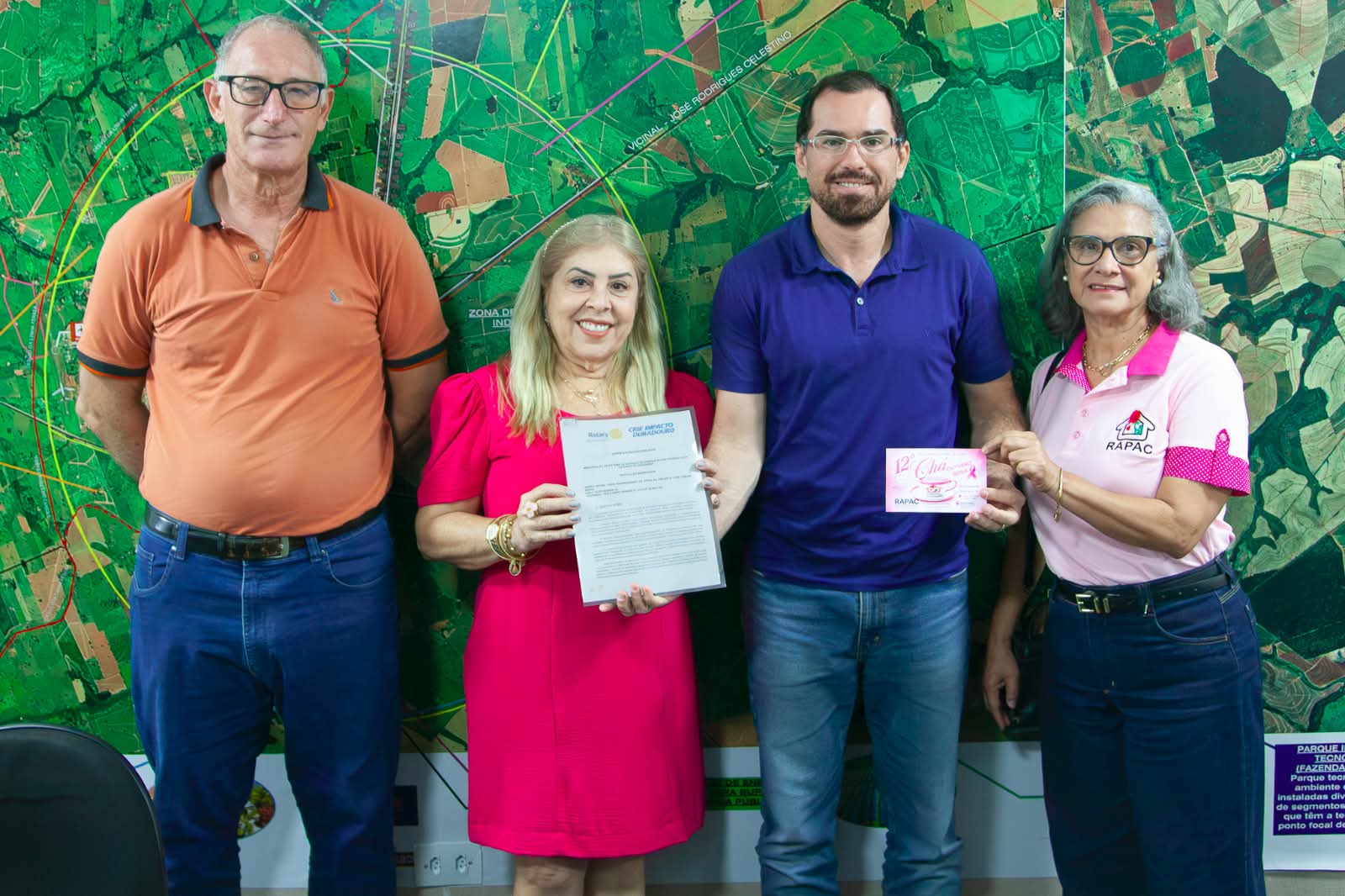RAPAC REALIZA 12º CHÁ OUTUBRO ROSA E GARANTE APOIO PARA INSTALAÇÃO DE ENERGIA SOLAR NA SEDE EM ANDRADINA 