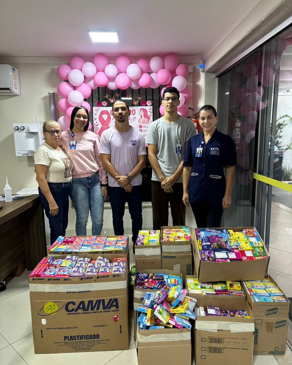 HOSPITAL AUXILIADORA DE TRÊS LAGOAS RECEBE DOAÇÃO DE 2.894 GELATINAS DA COMUNIDADE ESCOLAR