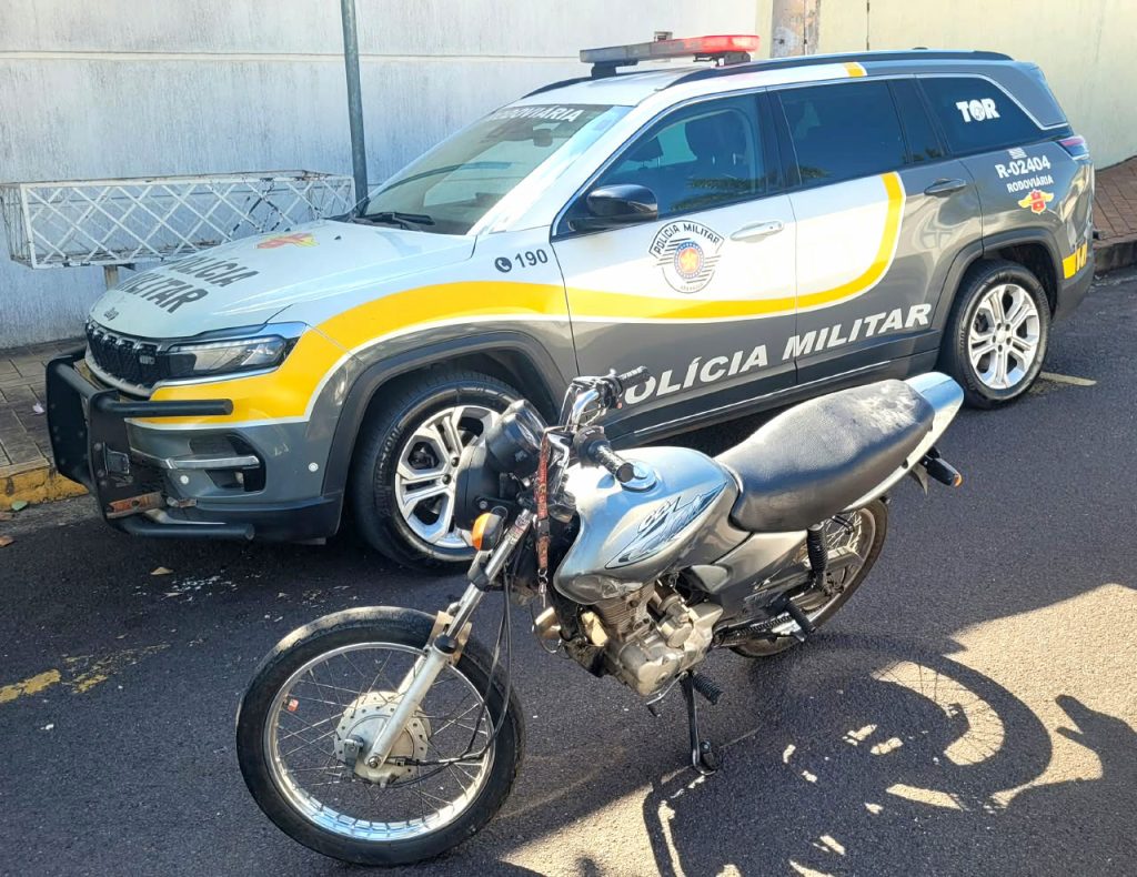TOR prende homem com motocicleta furtada durante fiscalização em Birigui