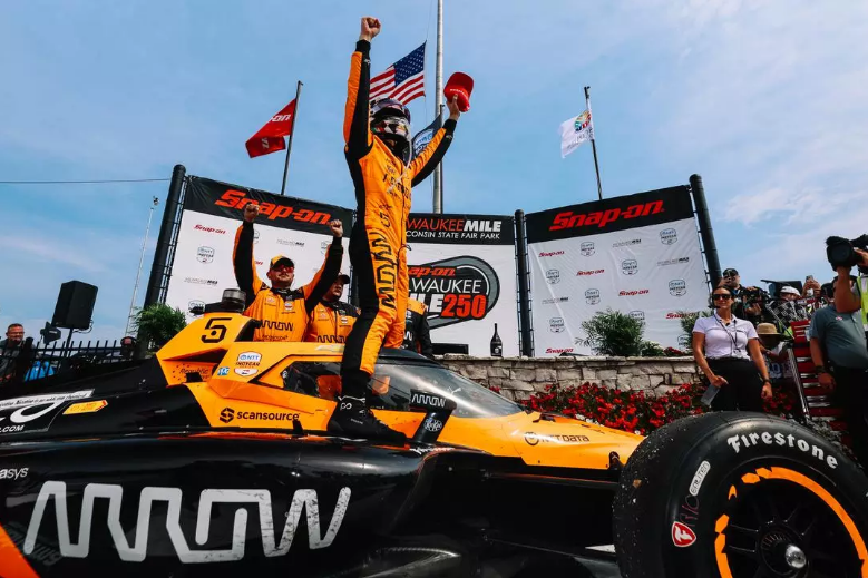 FÓRMULA INDY: Mexicano Pato O’Ward vence corrida 1 em Milwaukee