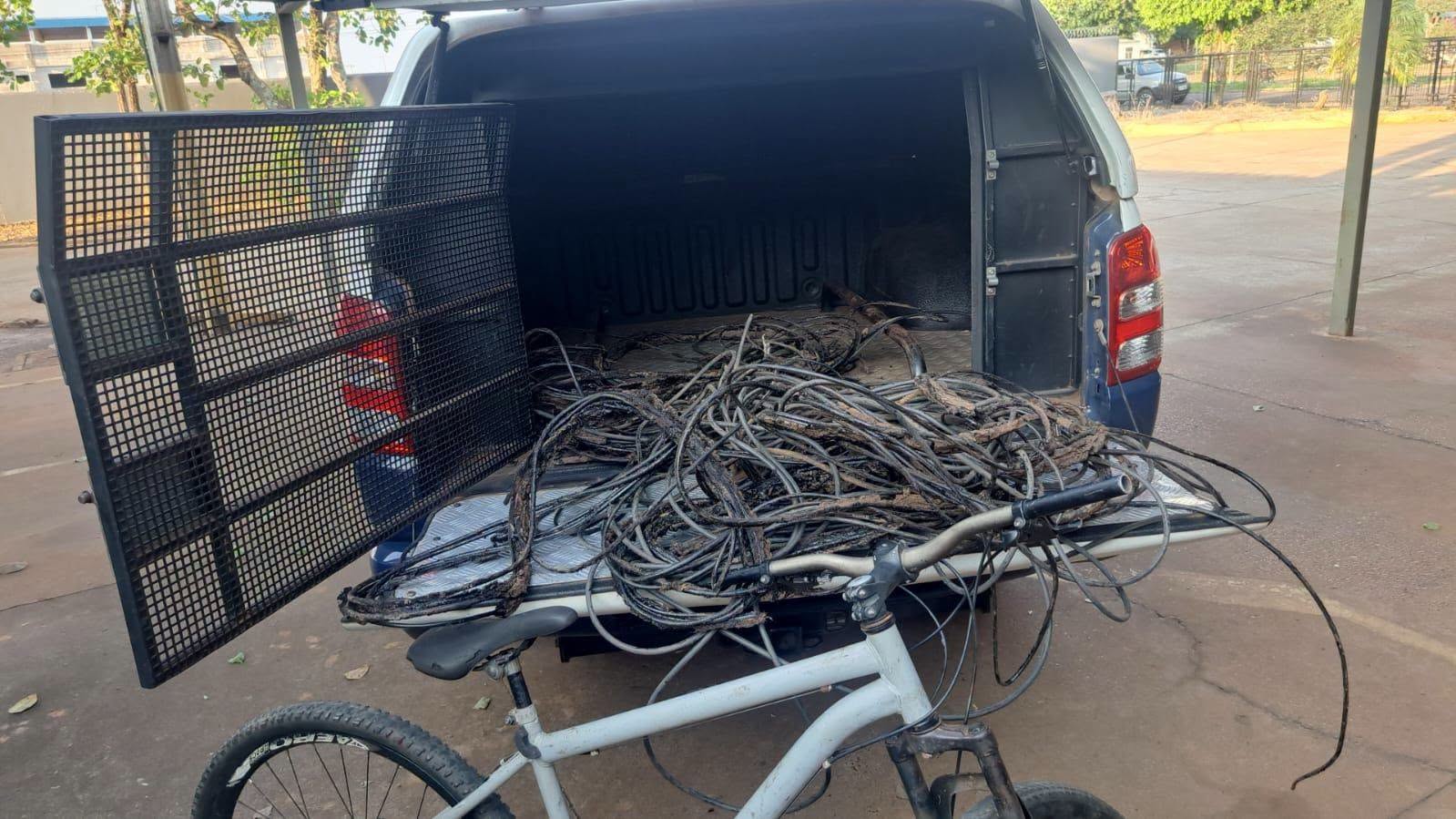 Polícia Militar de Três Lagoas prende indivíduo após furtar cabos de radar na BR 262
