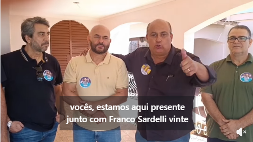 APOIADORES DE FLÁVIO INAUGURAM A CASA BOLSONARO EM ANDRADINA
