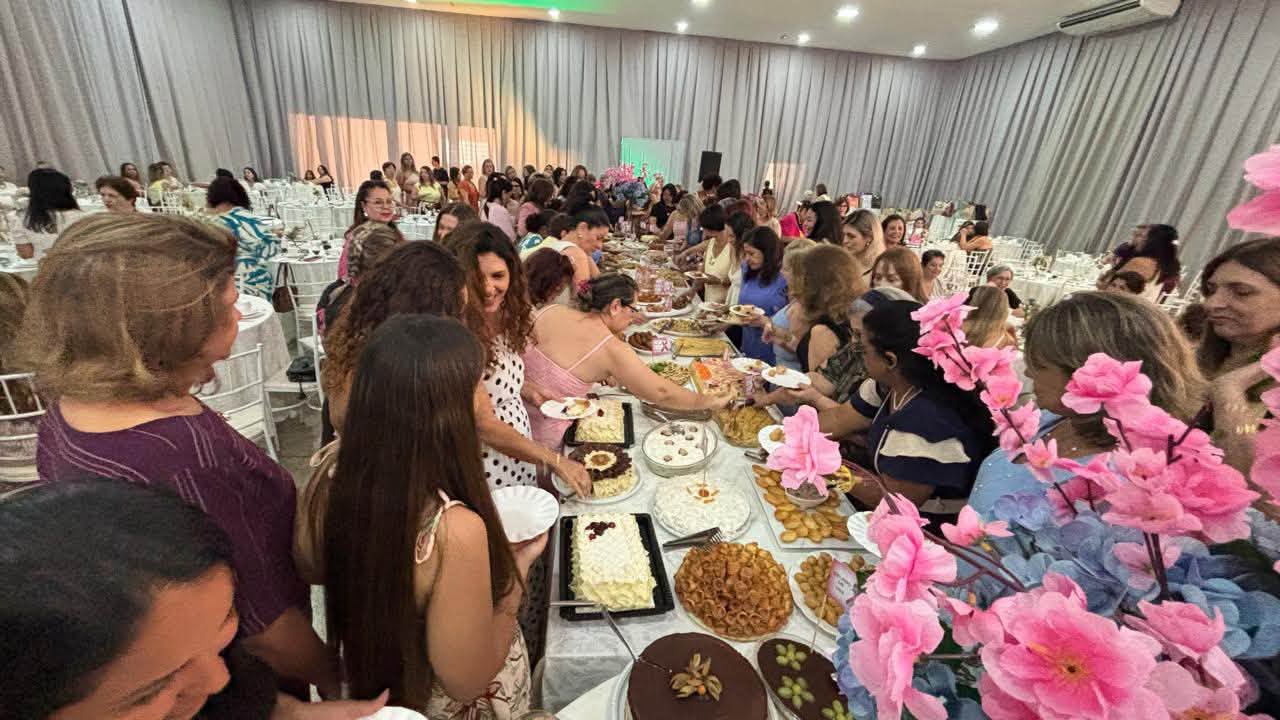 CHÁ DA RAPAC É MARCADO POR GRANDE SUCESSO E SOLIDARIEDADE EM ANDRADINA