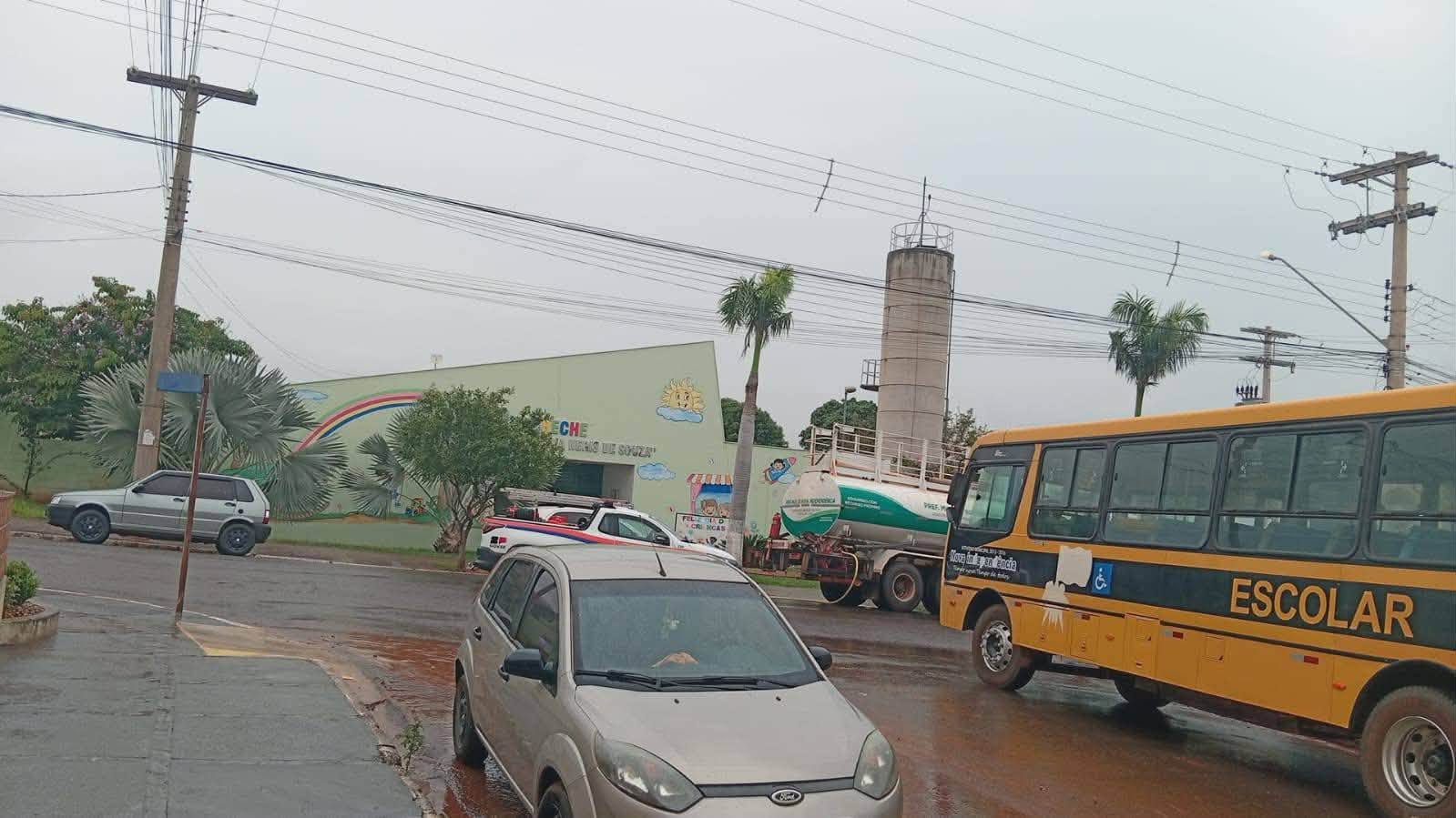 Fogo em creche de Nova Independência