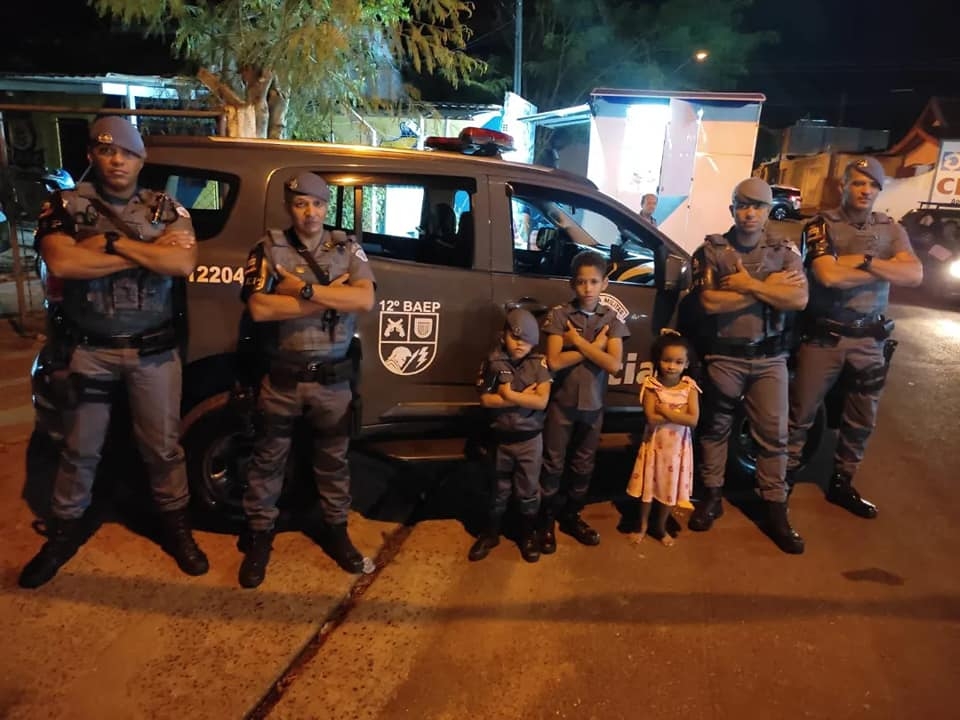 SOBRE SER EXEMPLO PARA PABLO E O ENZO NA CIDADE DO BOI GORDO, O BAEP  NÃO PARA !!!