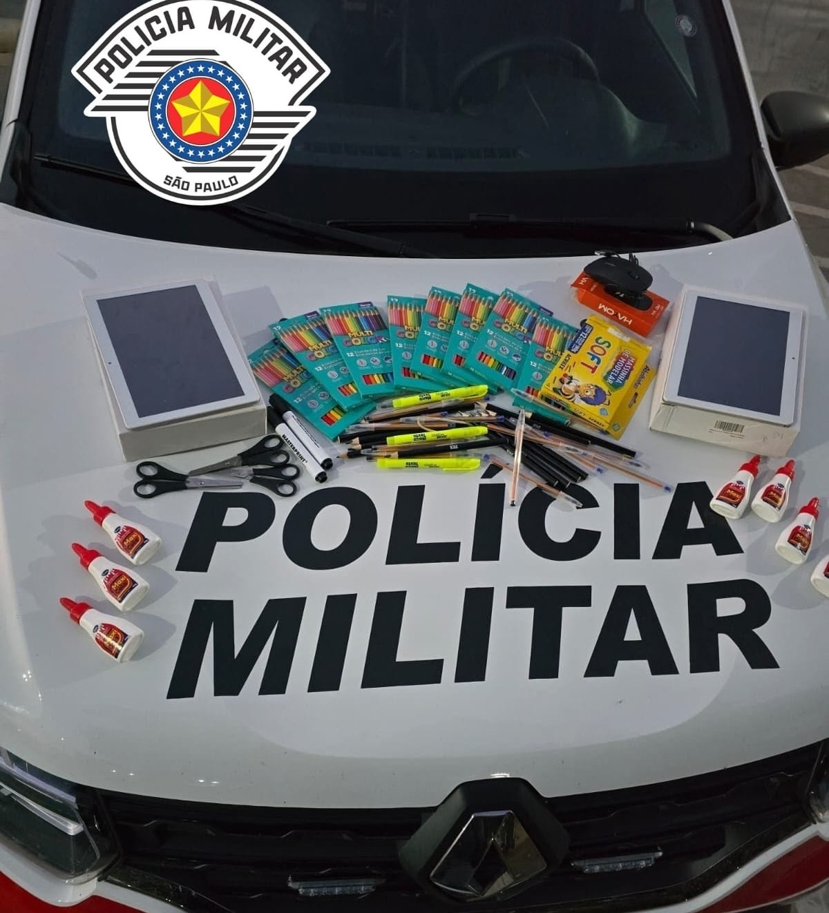 POLÍCIA MILITAR DE MONTE CASTELO APREENDE 03 MENORES POR ATO INFRACIONAL DE FURTO