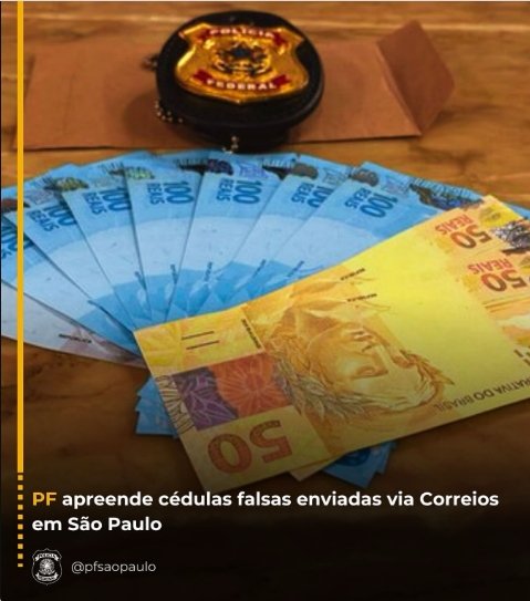 Polícia Federal de Araçatuba apreende R$ 1.000,00 em cédulas com indícios de falsificação