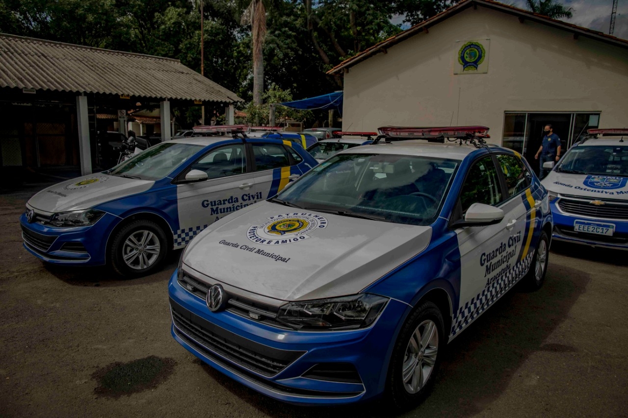 Guarda Municipal de Araçatuba recebe duas novas viaturas