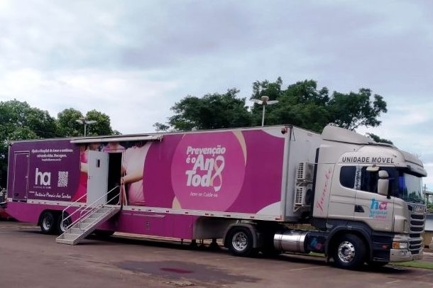 Carreta do Hospital de Amor amplia atendimento em Penápolis