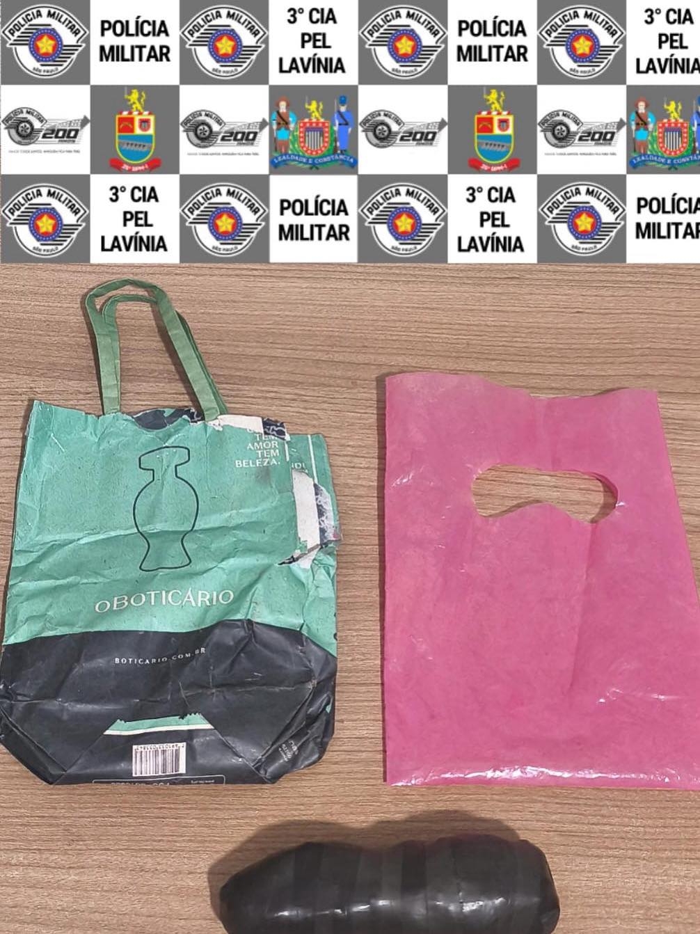 Polícia Militar de Lavínia prende visitante de preso por tráfico de drogas