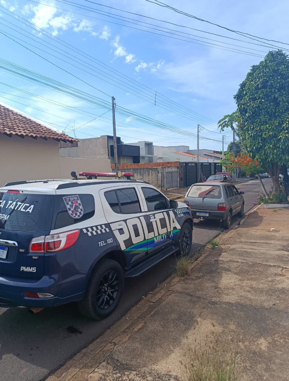 Polícia Militar de Três Lagoas recupera veículo furtado na Vila Nova