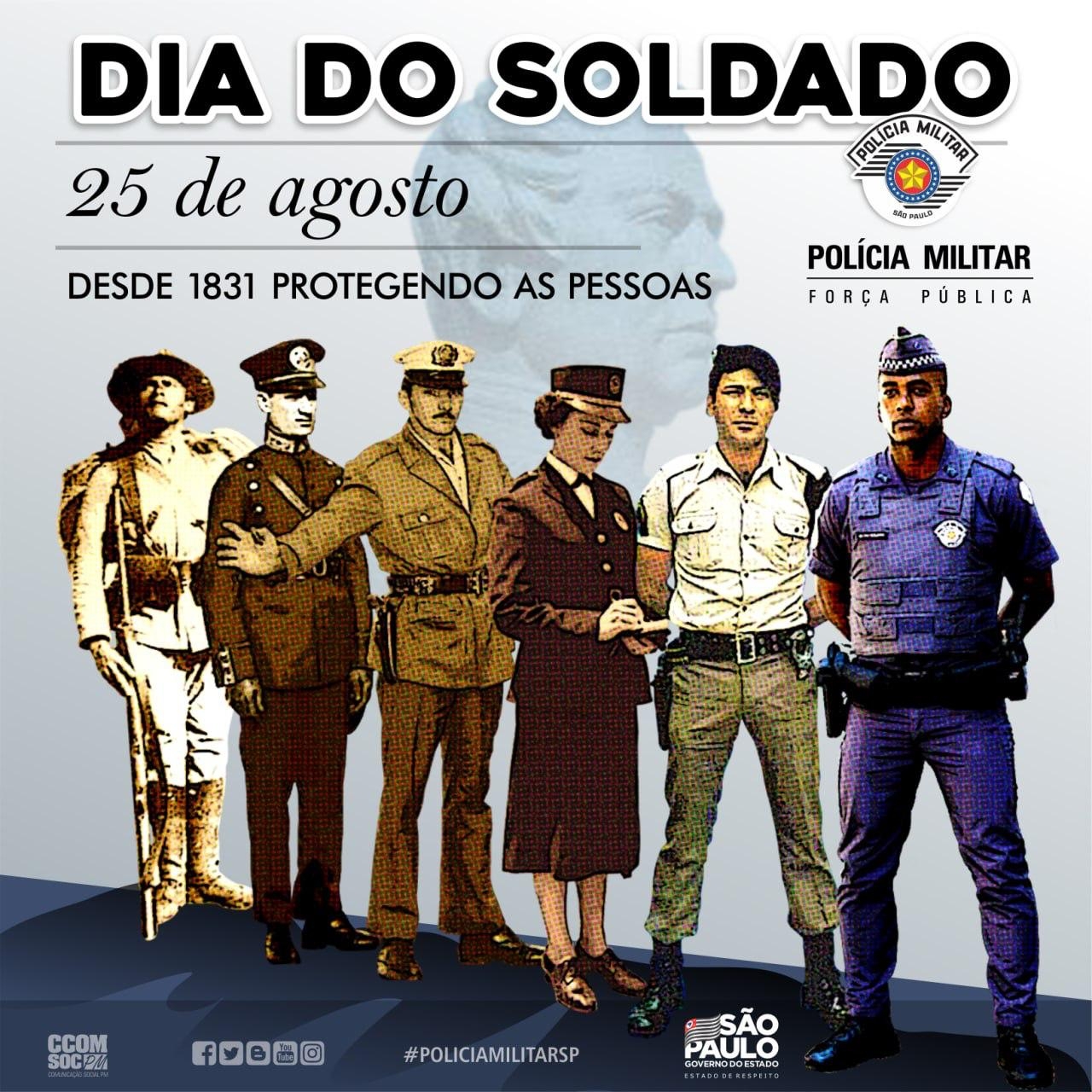 25 DE AGOSTO, DIA DO SOLDADO