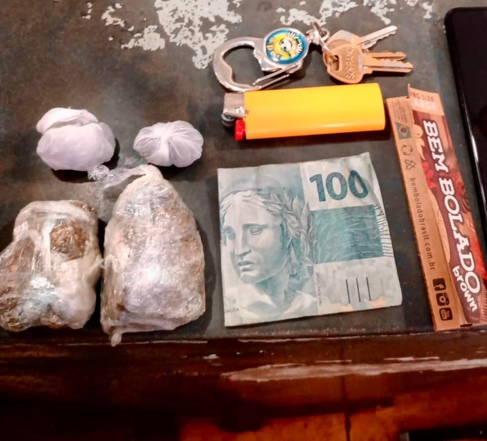 Polícia Militar de Mirandópolis prendeu indivíduo por tráfico de drogas na Estação Ferroviária
