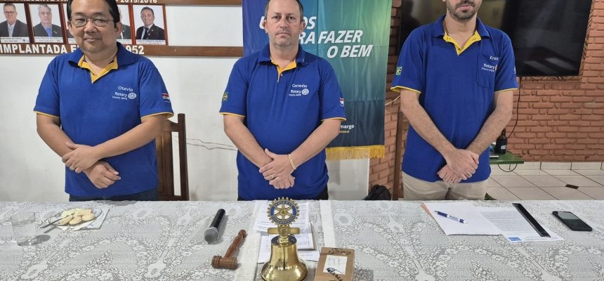 Rotary Clube de Andradina apresenta calendário repleto de ações e projetos sociais sob nova presidência