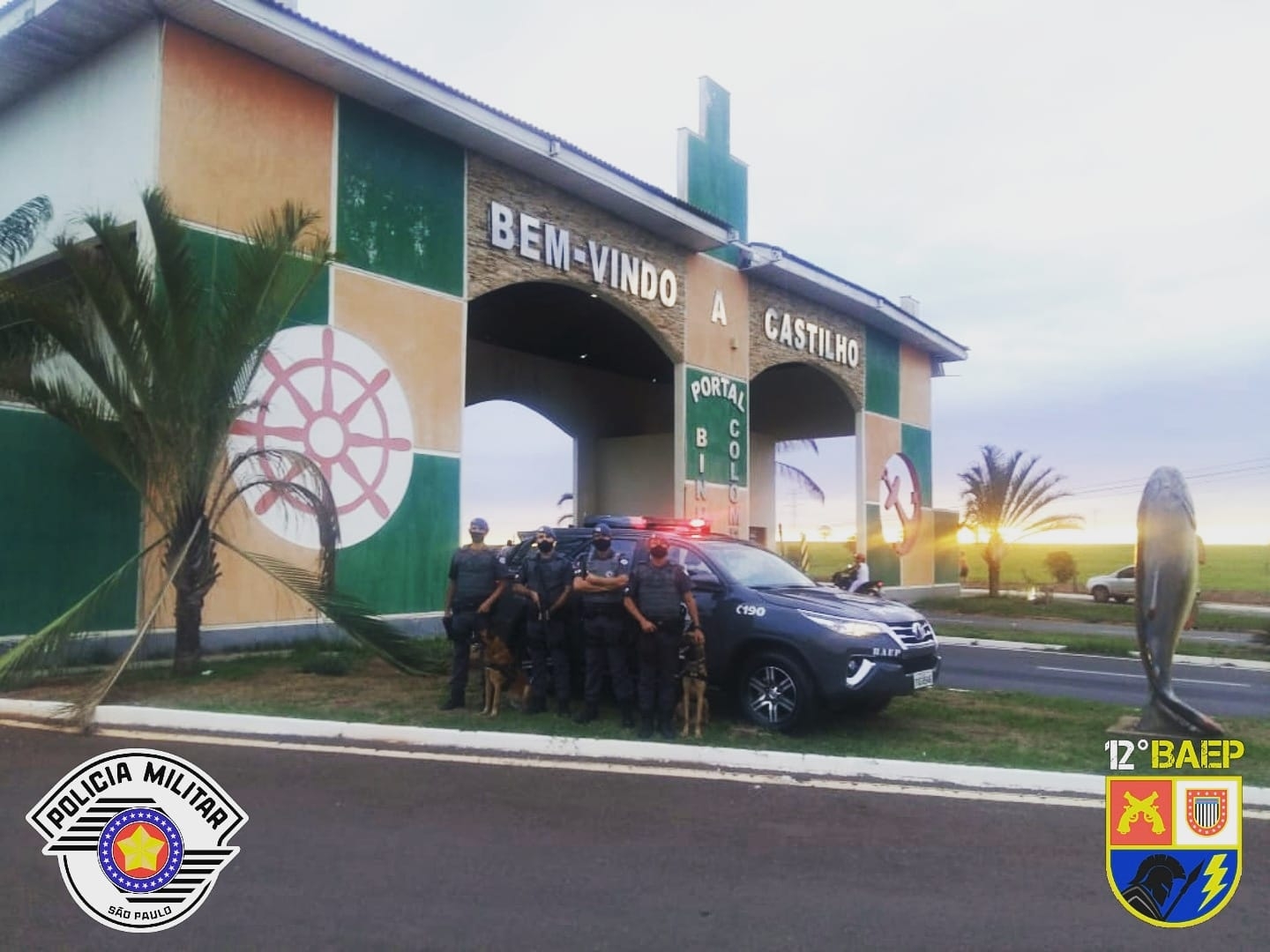 BAEP REALIZOU OPERAÇÃO DIVISA III EM CASTILHO