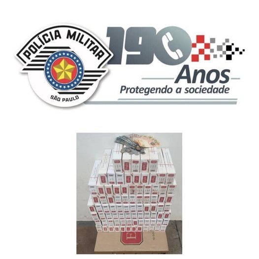 Força Tática de Andradina prendeu morador do bairro Castanheiras por contrabando de cigarro