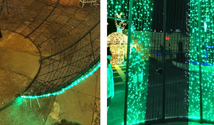 Iluminação de Natal da Terra do Rei do Gado é vandalizada e mostra carência de Guarda Municipal de Andradina