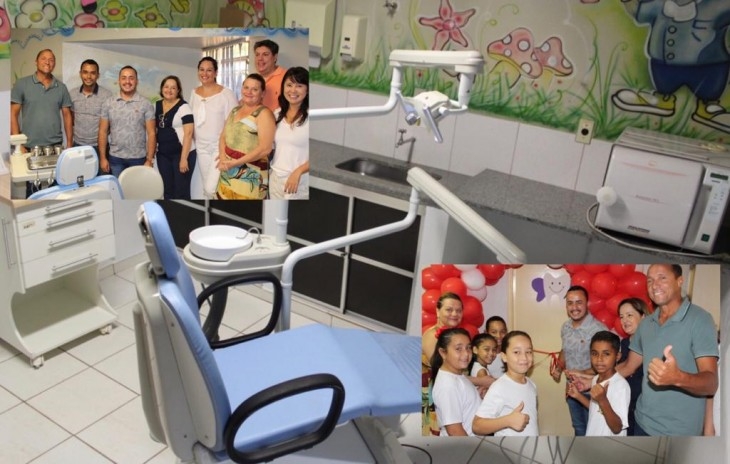 Em Mirandópolis 1° consultório odontológico do projeto "Sorria Feliz" é inaugurado na escola Ebe Aurora