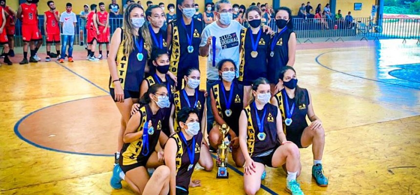 Meninas de Três Lagoas surpreendem na final e são campeãs estaduais de Basquetebol sub-17