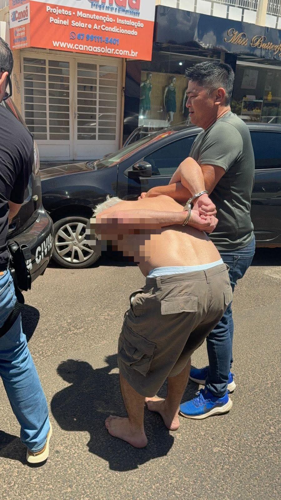DAM E 3° DP de Três Lagoas prendem em flagrante estuprador após atacar mulher