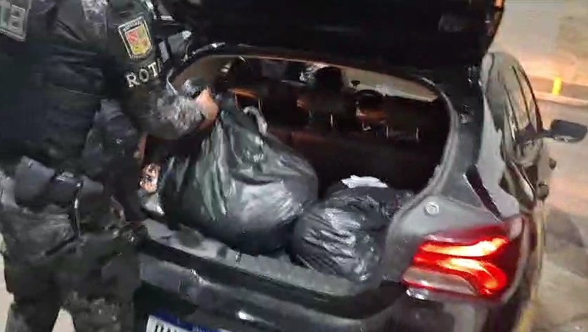 Rota prende motorista com quase 200 kg de cocaína no centro de São Paulo