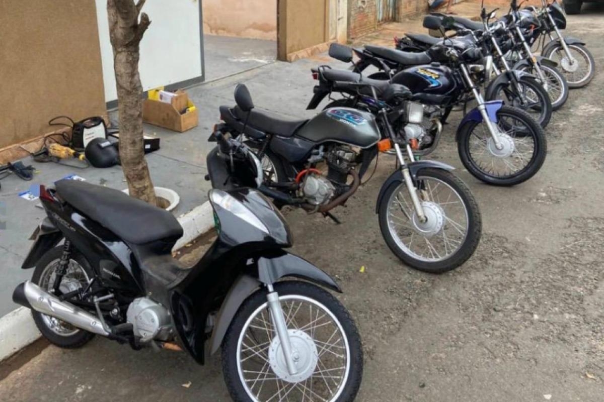 Polícia Militar de Penápolis desarticula esquema de adulteração de várias motocicletas