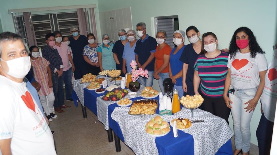 Fátima comemora aniversário de Castilho e do Hospital com café da manhã