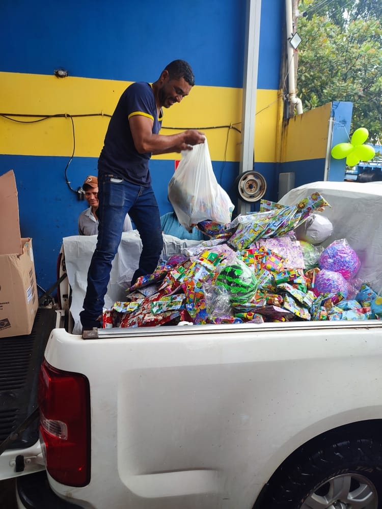 Campanha solidária arrecada brinquedos para crianças em Mirandópolis