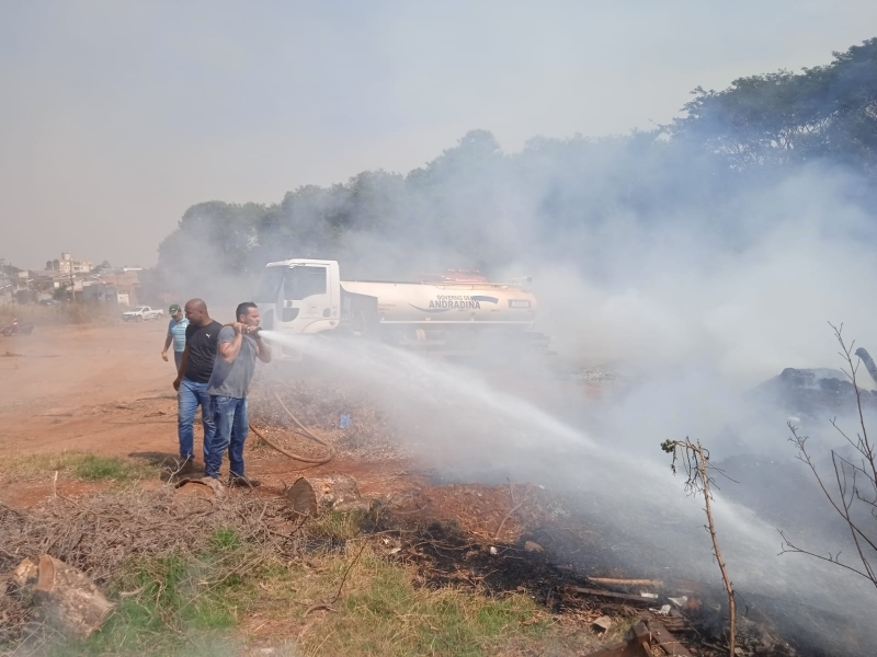 Andradina está em alerta para queimadas