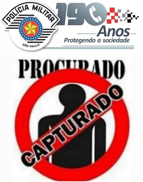 Rádio Patrulha de Araçatuba atendendo ocorrência de pertubação do sossego captura foragido da justiça no bairro Chácaras TV