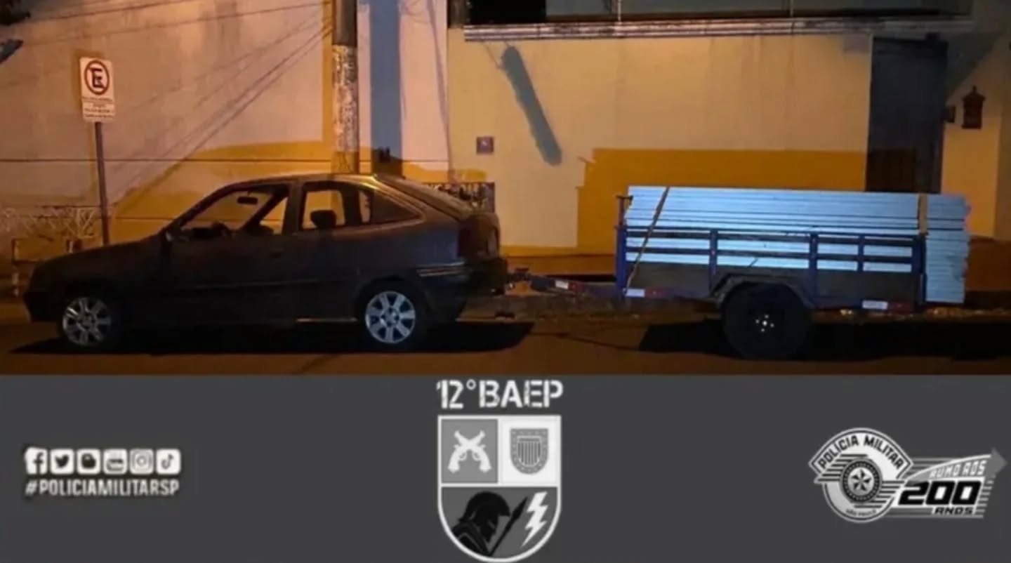 12º BAEP de Araçatuba recupera placas solares furtadas, alvo de combate ao crime cidade de Bilac