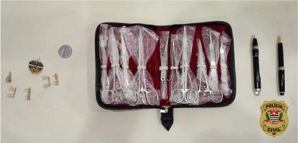 Polícia Civil identifica autor e recupera objetos furtados de clínica médica em Birigui