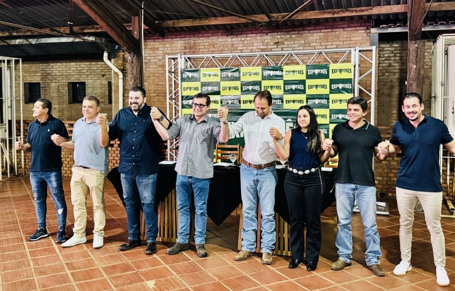 Prefeito de Três Lagoas participa do lançamento da ExpoTrês 2025