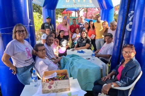 Asilo de Andradina realiza ação de conscientização da violência contra idoso