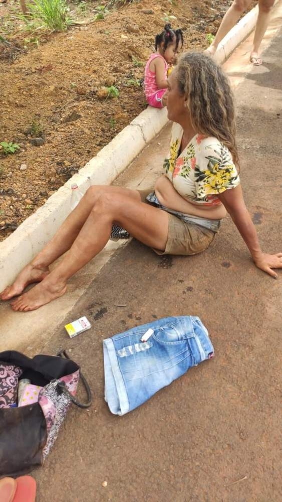 Mulher em confusão mental diz ser de Andradina