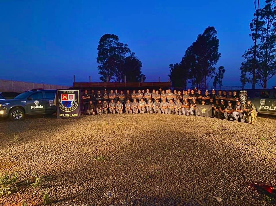 Policiais Militares de Andradina participam de treinamento ministrado pelo Batalhão de Ações Especiais de Araçatuba