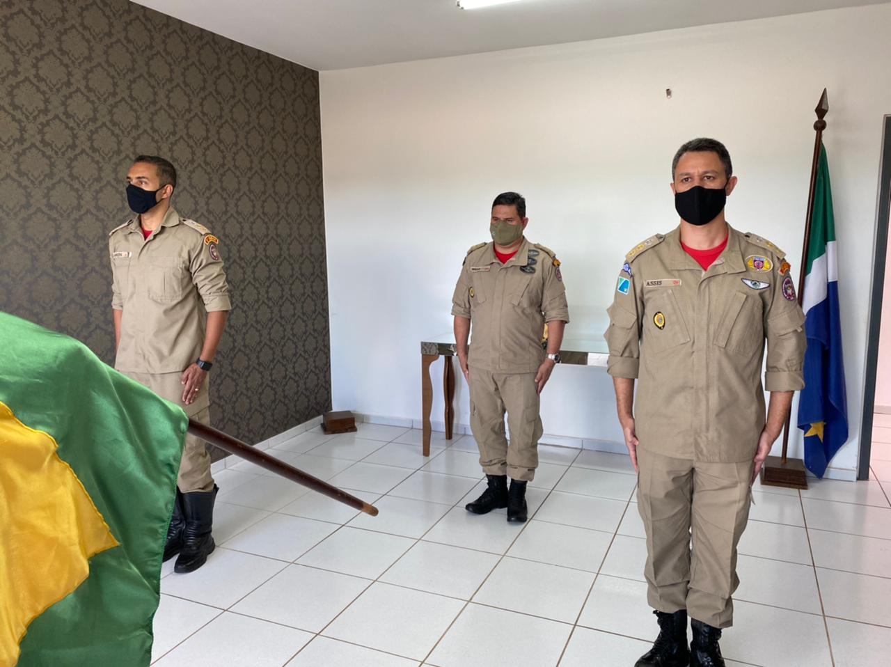 CBMMS realiza passagem de comando do 5º GBM (Três Lagoas)